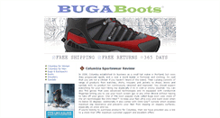 Desktop Screenshot of bugaboots.com